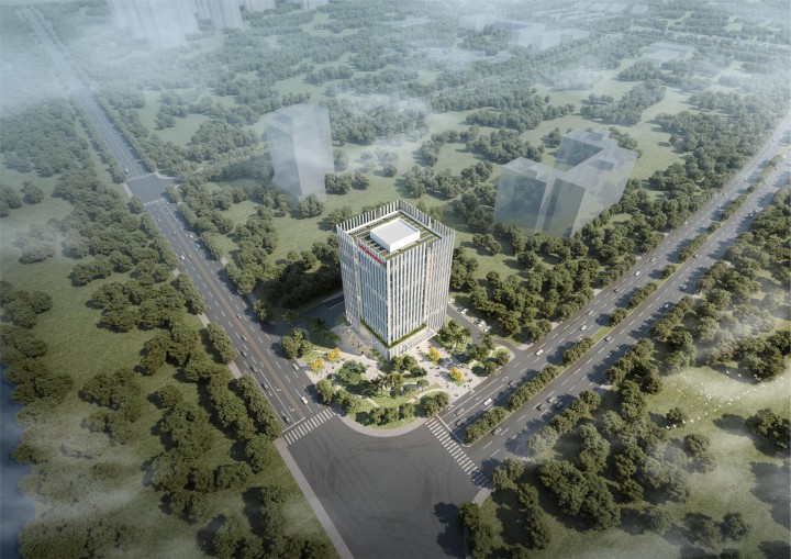 臨高金融孵化基地項(xiàng)目效果圖